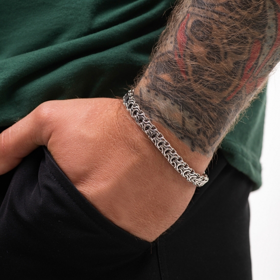 Silver bracelet &amp;quot;Ramses&amp;quot; - 1