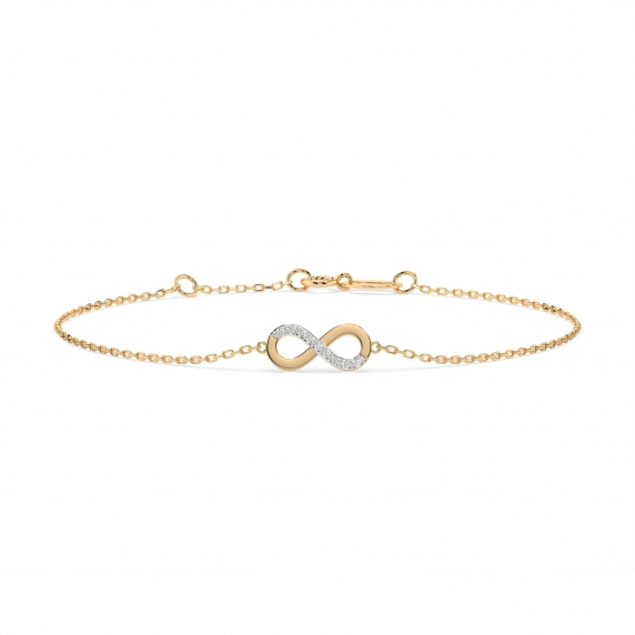 Gold bracelet &amp;quot;Infinity&amp;quot; - 1