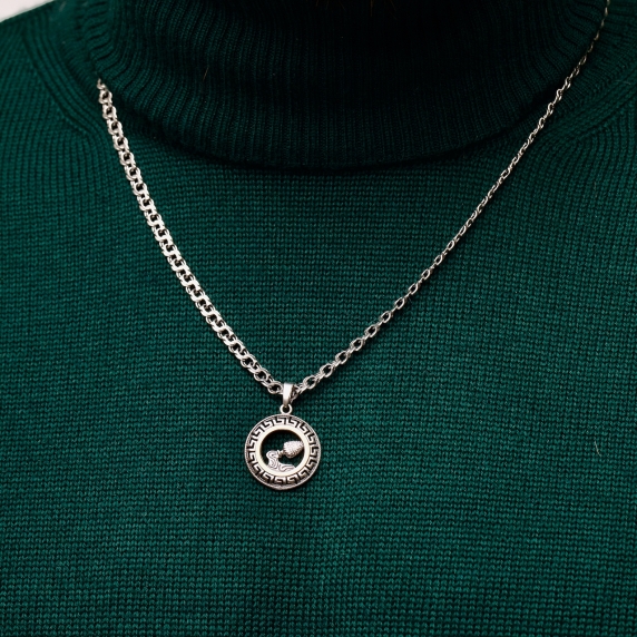 Срібна підвіска &amp;quot;Водолій&amp;quot; - 4