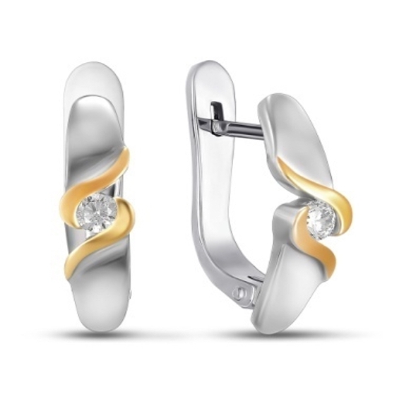 Срібні сережки &amp;quot;Енігма&amp;quot; - 4