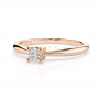 Gold Ring «Elegance» - 2