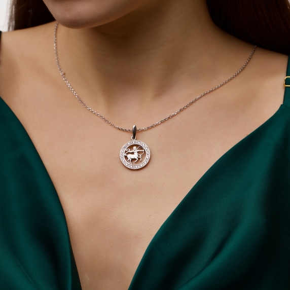 Срібна підвіска &amp;quot;Стрілець&amp;quot; - 1