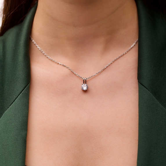 Срібна підвіска &amp;quot;Крапля&amp;quot; - 1