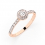 Gold Ring «Joy» - 1