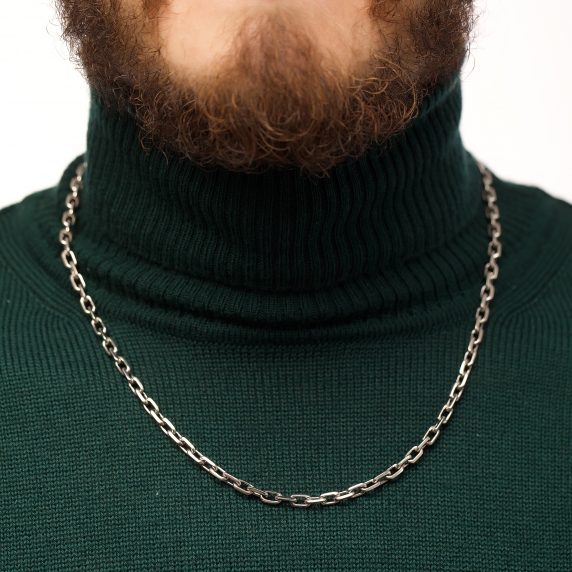 Серебряная цепочка &amp;quot;Якорь&amp;quot; 60р - 5