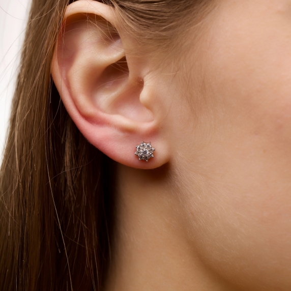 Срібні сережки &amp;quot;Верона&amp;quot; - 1