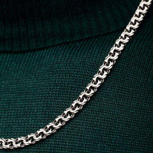 Серебряная цепочка "Бисмарк"