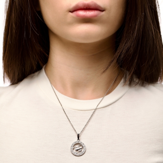 Silver pendant &amp;quot;Scorpio&amp;quot; - 3