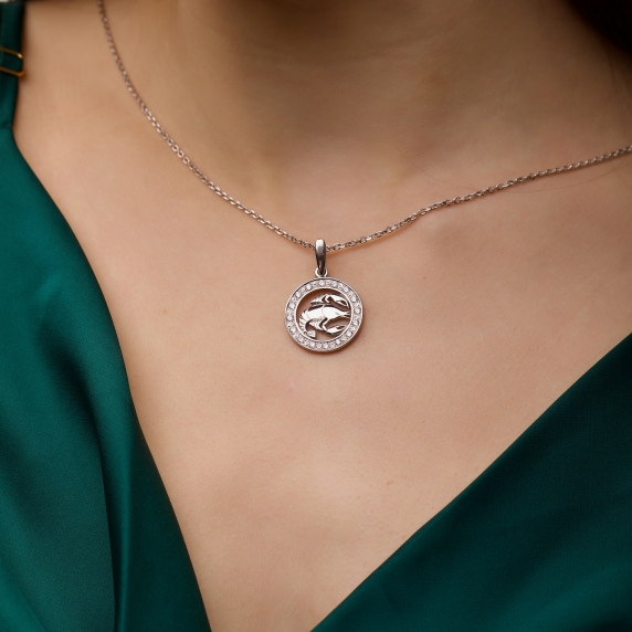 Срібна підвіска &amp;quot;Рак&amp;quot; - 1