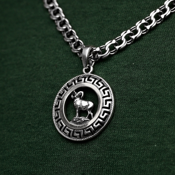 Серебряный подвес &amp;quot;Овен&amp;quot; - 2