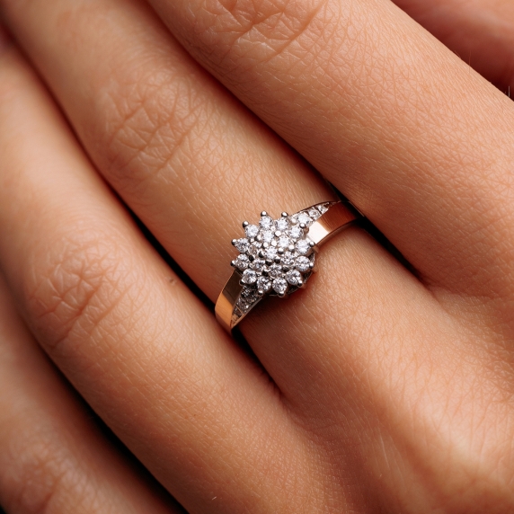 Silver ring &amp;quot;Tenderness&amp;quot; - 2