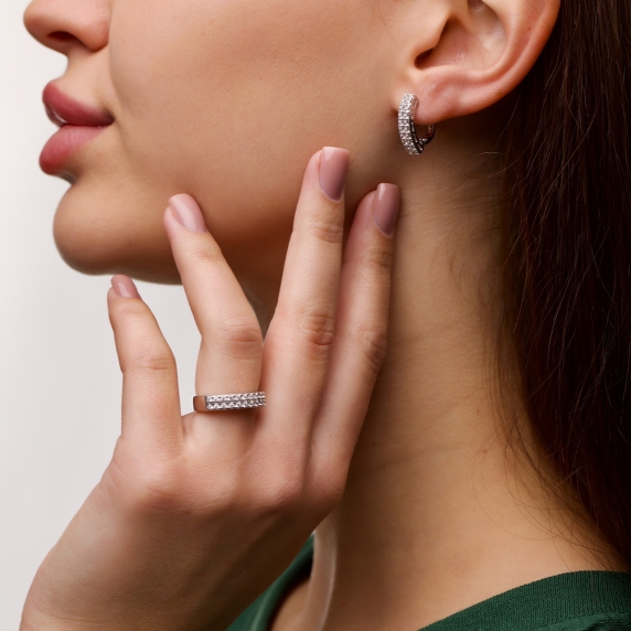 Срібна каблучка &amp;quot;Романтика&amp;quot; - 5