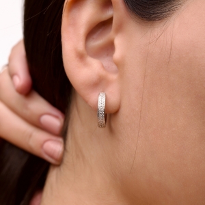 Серебряные серьги "Белла"