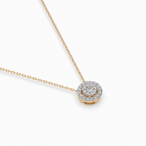 Zlatý náhrdelník «Kouzlo» - 2