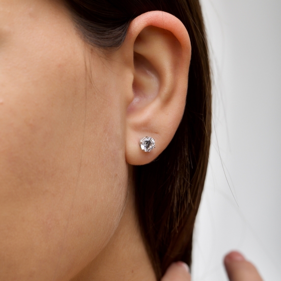 Серебряные серьги &amp;quot;Легкость&amp;quot; - 2