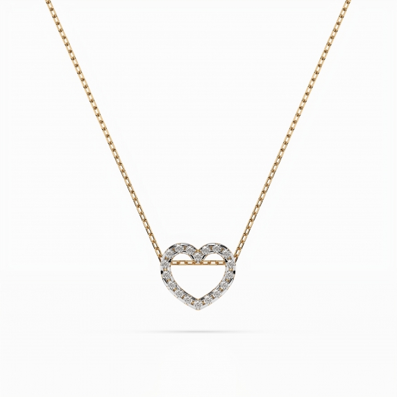 Zlatý náhrdelník «Láska» - 1