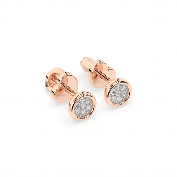 Золоті сережки &amp;quot;Місяць&amp;quot; - 3