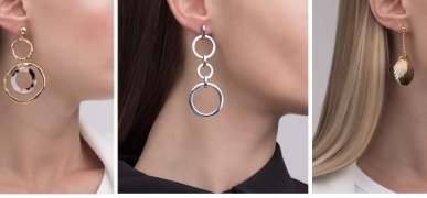 Великолепные украшения для женщин с треугольным типом лица