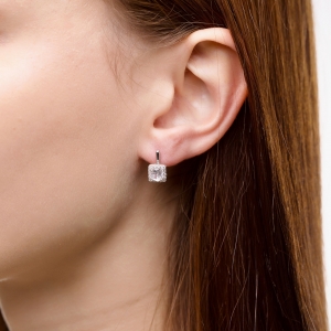 Срібні сережки "Фантазія"