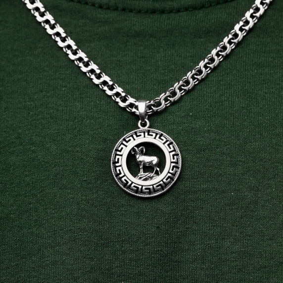 Серебряный подвес &amp;quot;Овен&amp;quot; - 3