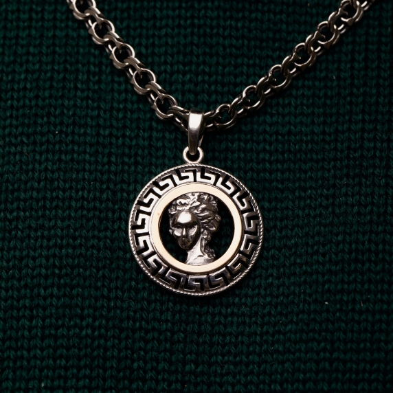 Серебряная подвеска &amp;quot;Дева&amp;quot; - 1