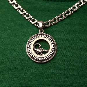 Серебряный подвес "Скорпион"