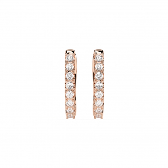 Золотые серьги «Грация» - 3