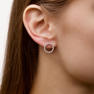 Срібні сережки "Камілла"