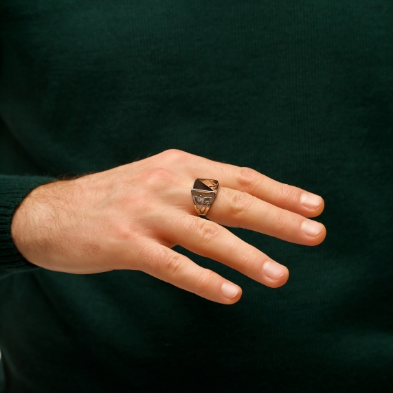 Серебряный перстень &amp;quot;Эквадор&amp;quot; - 5