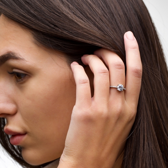 Silver ring &amp;quot;Shadow&amp;quot; - 3