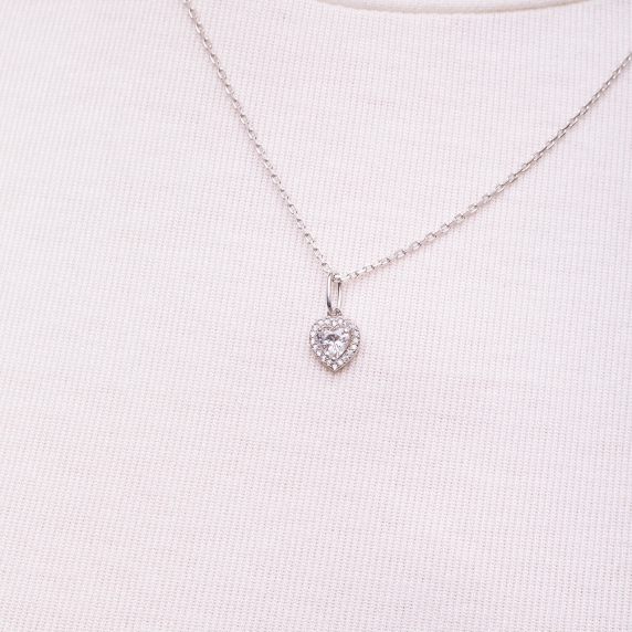 Срібна підвіска &amp;quot;Серце&amp;quot; - 1