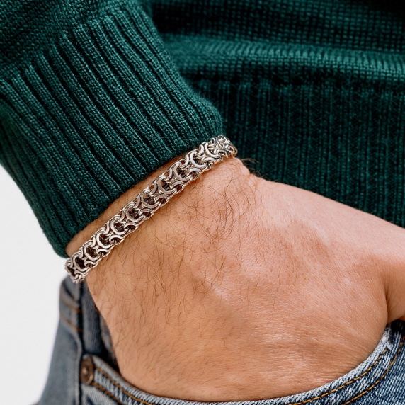 Silver bracelet &amp;quot;Ramses&amp;quot; - 1