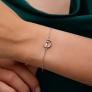 Silver bracelet &amp;quot;Moon&amp;quot; - 1