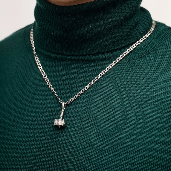 Silver pendant &amp;quot;Hammer&amp;quot; - 3