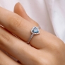 Silver ring &amp;quot;Heart&amp;quot; - 3