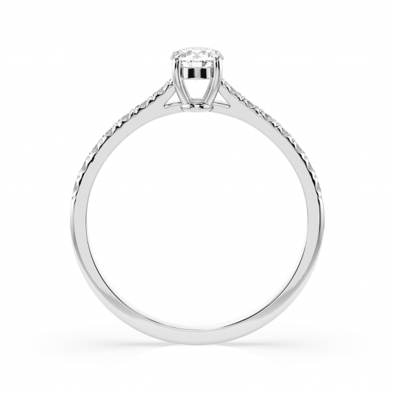Gold Ring «Light» - 2