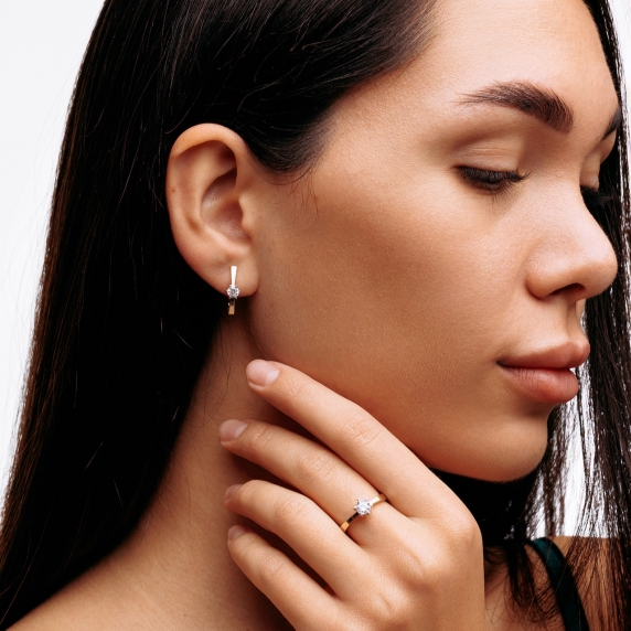 Silver earrings &amp;quot;Legend&amp;quot; - 7