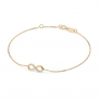 Gold bracelet &amp;quot;Infinity&amp;quot; - 2