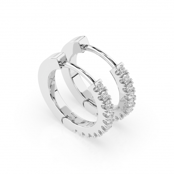 Zlaté náušnice «Sen» - 3