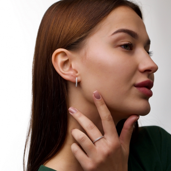 Срібна каблучка &amp;quot;Ніжність&amp;quot; - 5