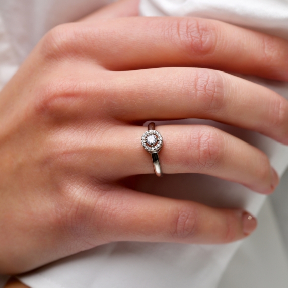 Серебряное кольцо &amp;quot;Сияние&amp;quot; - 2