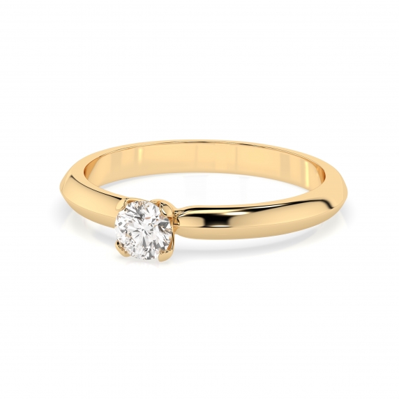 Gold Ring «Delight» - 3