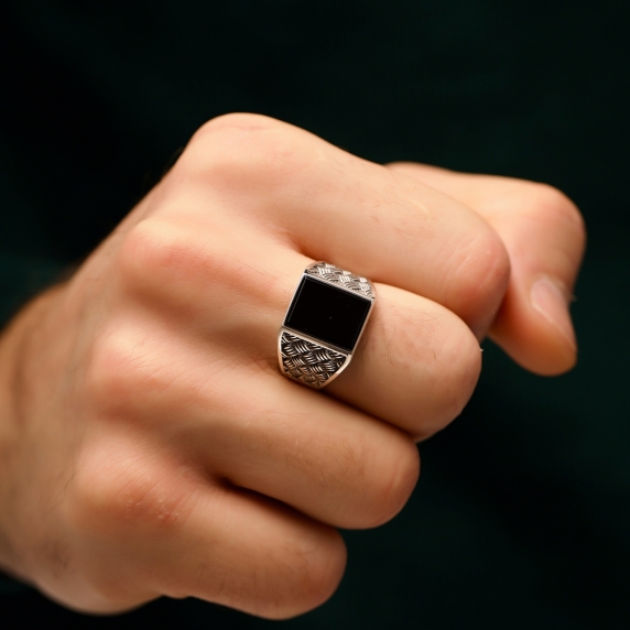 Срібний перстень &amp;quot;Онікс&amp;quot; - 2