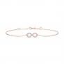 Gold bracelet &amp;quot;Infinity&amp;quot; - 1