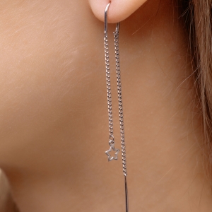 Серебряные протяжки "Звезды"