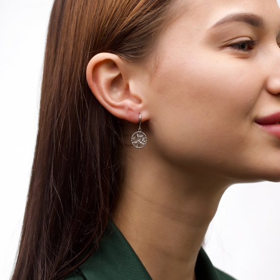 Silver earrings &amp;quot;Harmony&amp;quot; - 3