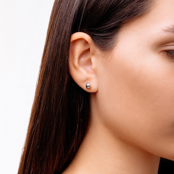 Серебряные пусеты &amp;quot;Эстель&amp;quot; - 2