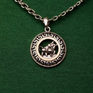 Серебряный подвес "Телец"