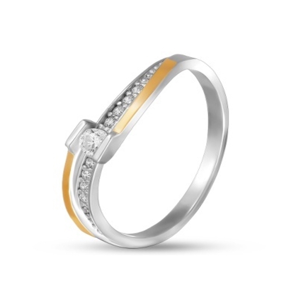 Silver ring &amp;quot;Aurora&amp;quot; - 5