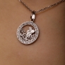 Silver pendant &amp;quot;Aquarius&amp;quot; - 2